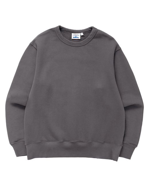 Power Goods Gray Loopback Crewneck for men