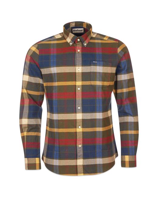 Barbour Carlton Brushed Cotton Tailored 