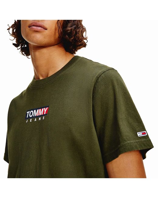 Tommy Hilfiger Denim Entry Print T Shirt Dark Olive in Green for Men | Lyst  UK