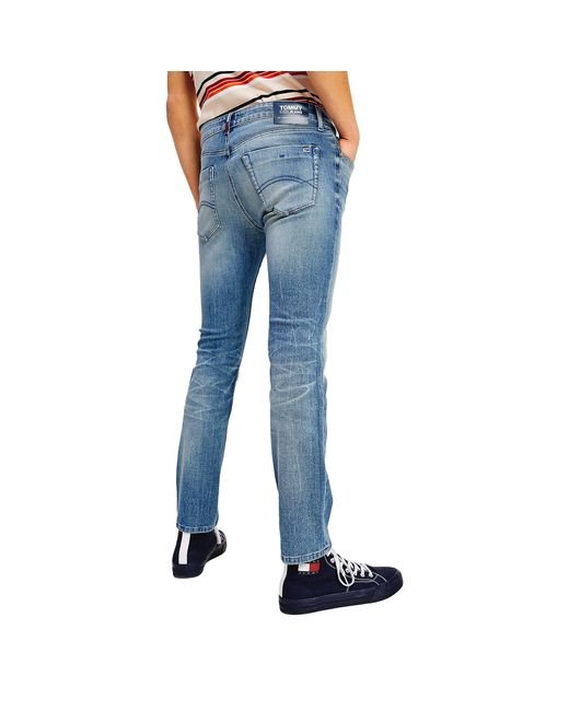 Tommy Hilfiger Tommy Jeans Scanton Slim Stretch Jeans Niels Light Blue Stretch for Men - Save 20% - Lyst