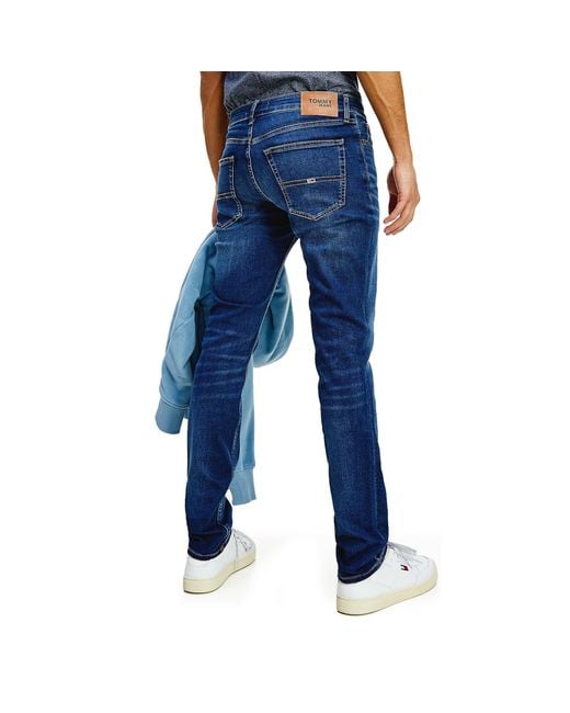 Rationalisering I første omgang kedelig Tommy Hilfiger Scanton Slim Jeans Aspen Dark Blue Stretch for Men | Lyst