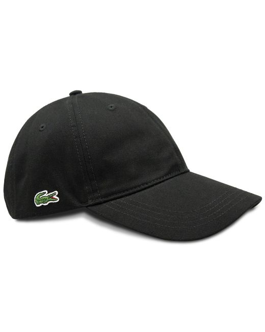 Lacoste Rk4709 Embroidered Cotton Cap in Black for Men - Save 23% - Lyst