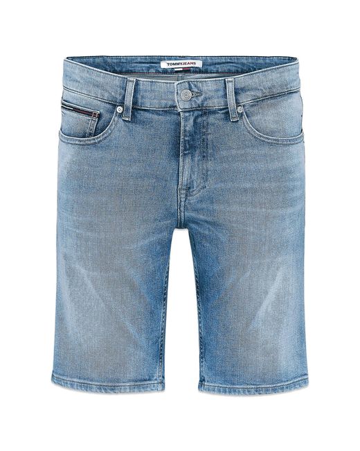 Tommy Hilfiger Tommy Jeans Scanton Slim Denim Shorts Hampton Light Stretch  in Blue for Men - Save 27% - Lyst