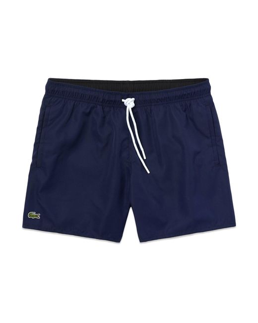 Lacoste Navy Light Quick Dry Swim Shorts Mh6270 in Blue for Men - Save 25%  - Lyst