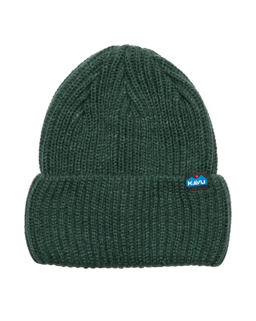 Kavu Green Trawler Beanie for men