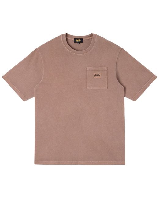 Stan Ray Brown Patch Pocket T-Shirt 3 for men