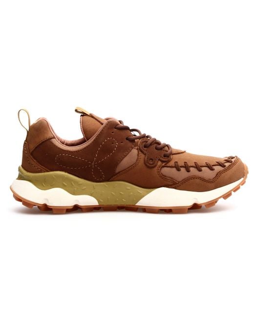 Flower Mountain X Universal Works Yamano 3 Trainers in Brown for Men | Lyst