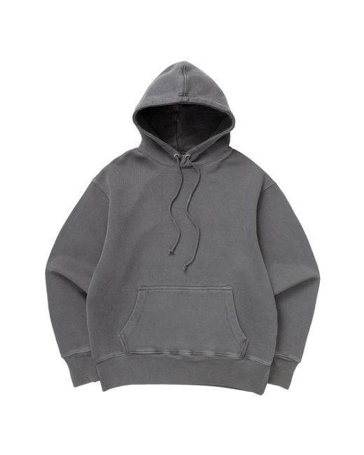Power Goods Gray Loopback Hoodie for men