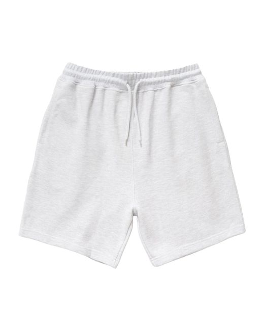 Power Goods Blue Loopback Sweat Shorts for men