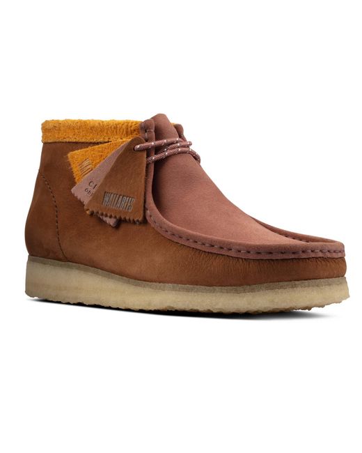 Bedoel Daarom Bovenstaande Clarks Wallabee Boot Terracotta Rust in Brown for Men | Lyst