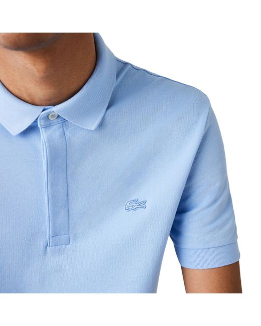 Lacoste Cotton Nattier Blue Paris Regular Fit Stretch Polo Ph 5522 for Men  - Save 22% - Lyst