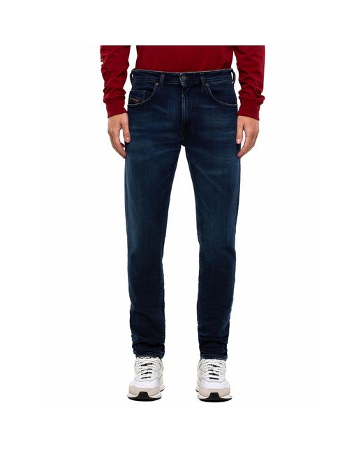 DIESEL Denim Thommer 9 Je Skinny Fit Jeans Dark Blue for Men - Save 23% -  Lyst