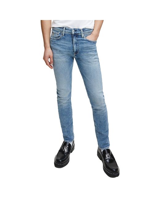 Calvin Klein Denim 016 Skinny Jeans Ab 001 Light Blue for Men - Save 27% -  Lyst