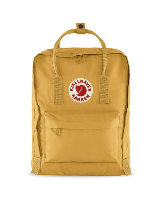 yellow kanken backpack