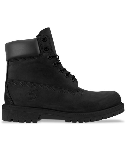 Timberland Leather Premium Waterproof 6 Inch Boot Black Nubuck for Men -  Save 22% - Lyst