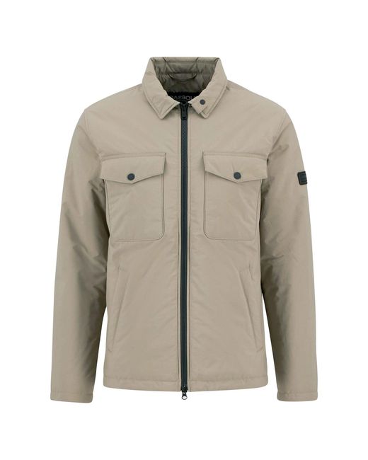 Men's Grey Distill Quilted Jacket