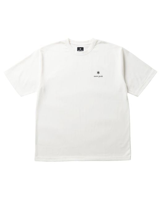 Men's White Nsd Logo T-Shirt