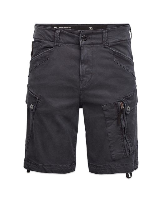 G-Star Raw - Men's Roxic Cargo Shorts - Gray - Cotton - Shorts