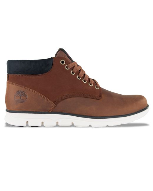 Timberland Denim Bradstreet Chukka Boot Brown Leather for Men - Save 30% |  Lyst