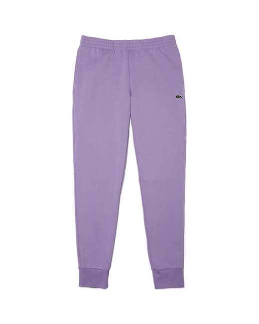 Lacoste Fleece Jogger Xh9624 in Purple for Men | Lyst