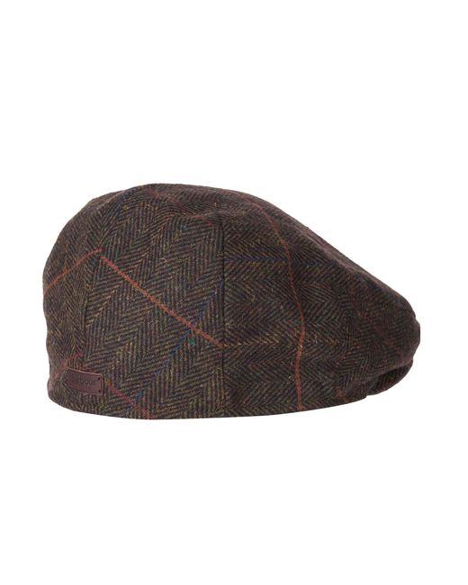 Barbour Synthetic Wilkin Flat Cap Olive 