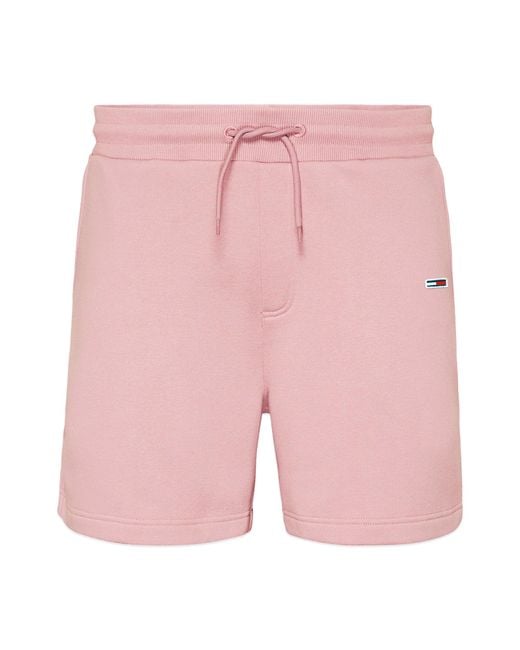 Tommy Tommy Jeans Fleece Beach Jogger Shorts for | Lyst