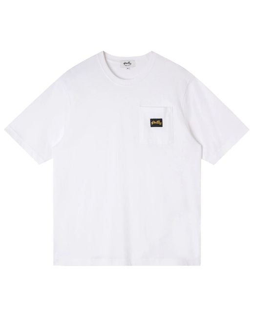 Stan Ray White Patch Pocket T-Shirt 2 for men