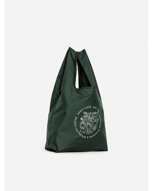 ARKET White Café Packable Tote for men