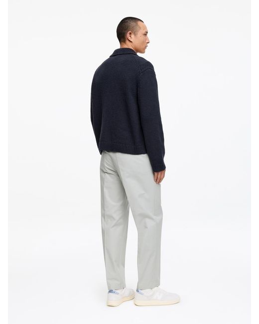 ARKET Blue Cotton Trousers for men