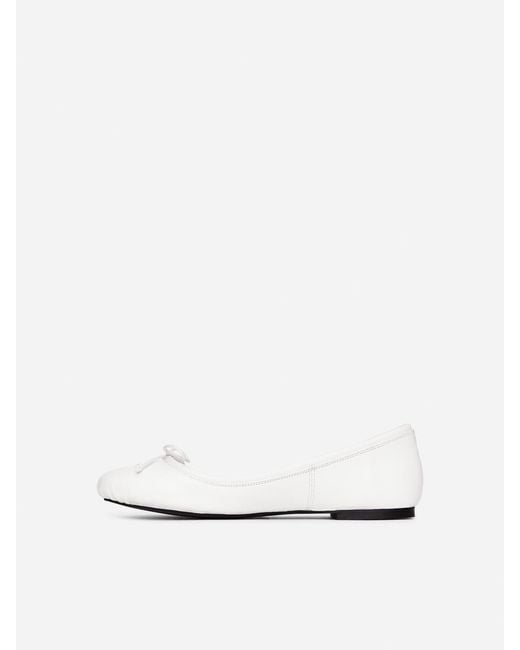 ARKET White Sporty Ballerinas