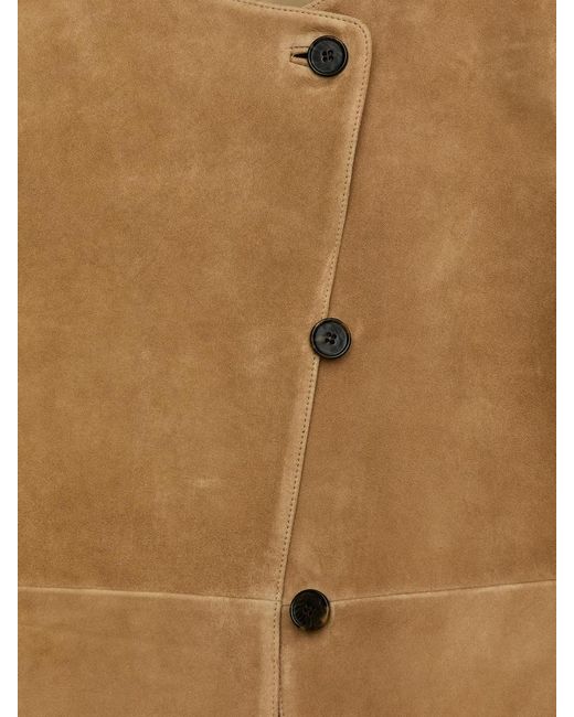 ARKET Natural Suede Jacket