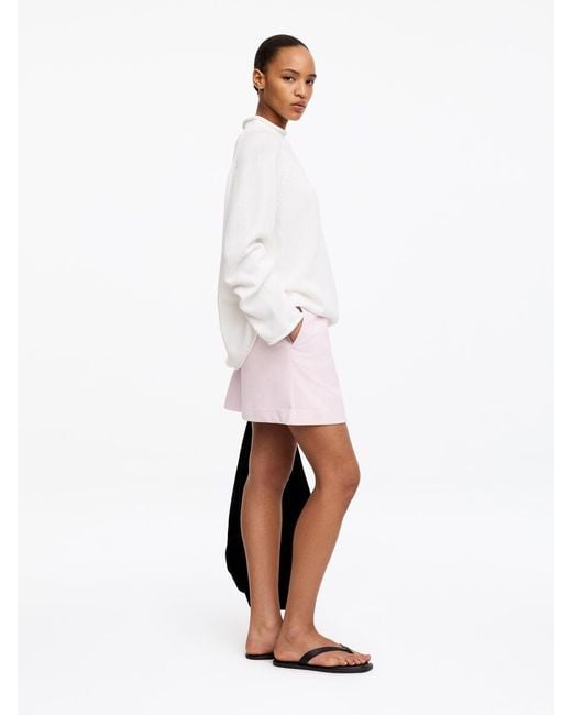 ARKET Pink Corduroy Mini Skirt