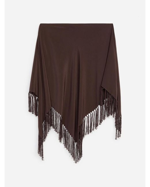 ARKET Natural Silk Fringe Scarf