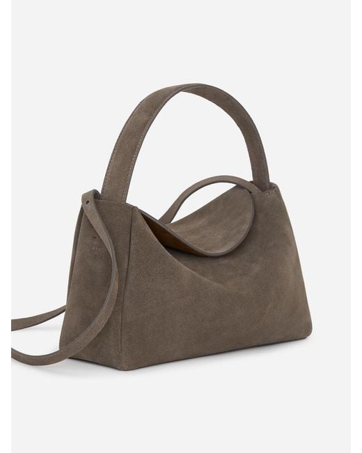 ARKET Brown Suede Shoulder Bag