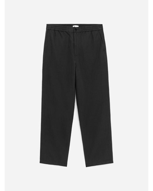 ARKET Red Linen Blend Trousers for men