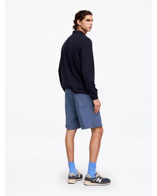ARKET Blue Jersey Shorts for men
