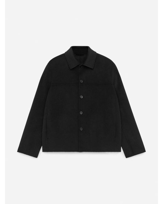 ARKET Black Double-Face Wool-Blend Jacket for men