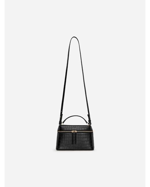 ARKET Black Leather Crossbody Bag