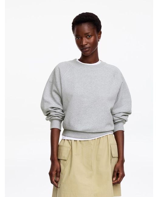 ARKET Gray Terry Sweatshirt