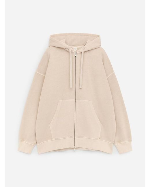 ARKET Natural Zip Hoodie