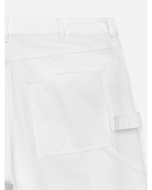 ARKET Blue Relaxed Canvas Trousers for men