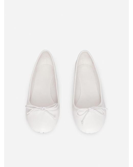 ARKET White Sporty Ballerinas