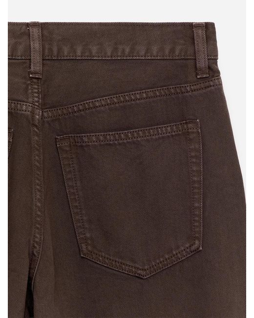 ARKET Brown Cloud Loose Wide Jeans