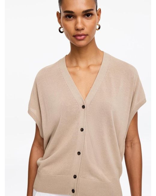 ARKET White Knitted Vest