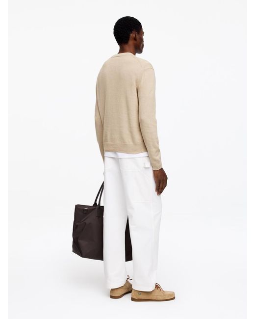 ARKET Natural Linen Cotton Jumper for men