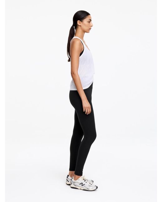 ARKET Black Soft Active Leggings