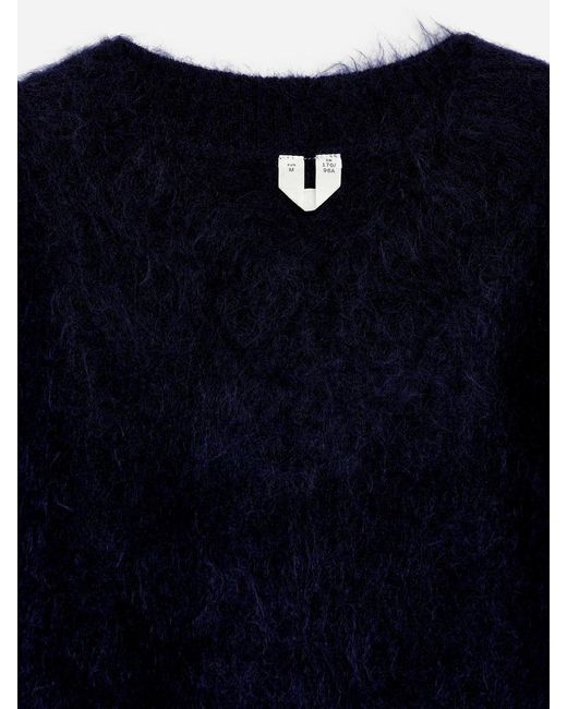 ARKET Blue Kleid Aus Wolle Und Mohair