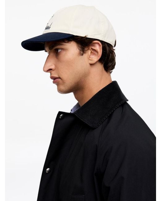 ARKET Black Peanuts Cap for men
