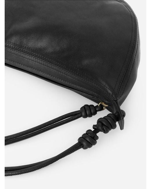 ARKET Natural Crescent Leather Bag