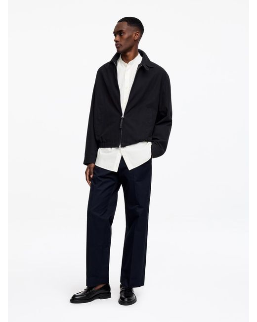 ARKET White Band-Collar Poplin Shirt for men